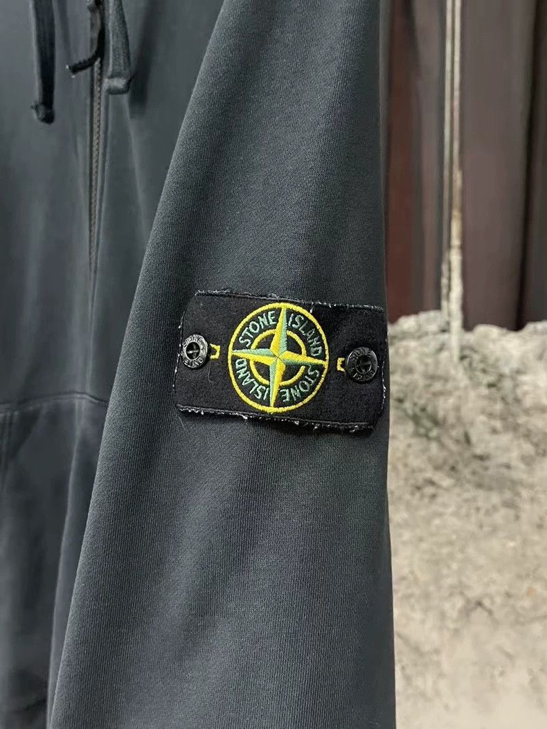 Stone Island Stone Island Zip-Up Hoodie Sweatshirt Size US L / EU 52-54 / 3 - 5 Thumbnail