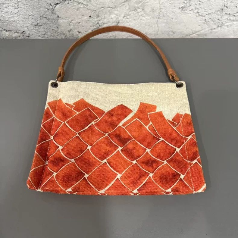 Bottega Veneta Bottega Veneta Canvas Handheld Bag Size ONE SIZE - 2 Thumbnail