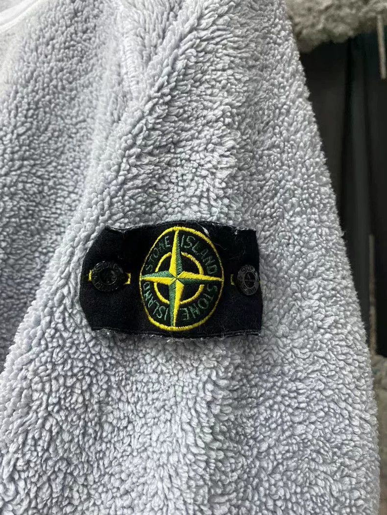 Stone Island Stone Island Teddy Sweatshirt in Gray Size US M / EU 48-50 / 2 - 5 Thumbnail