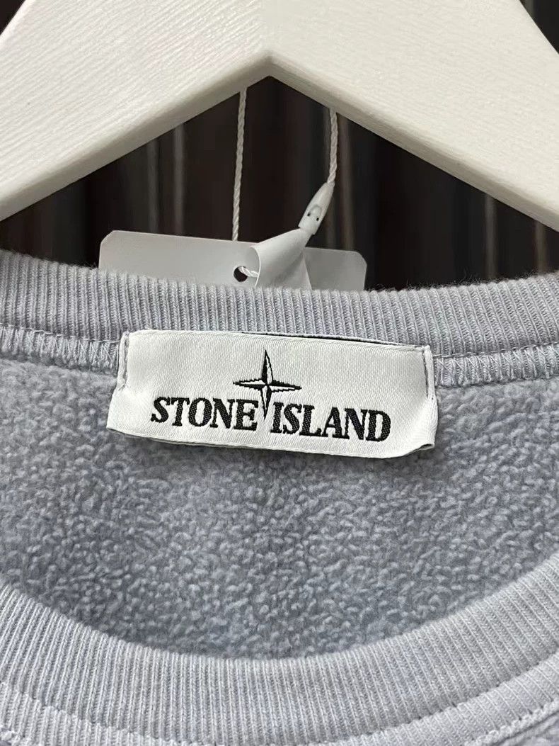 Stone Island Stone Island Teddy Sweatshirt in Gray Size US M / EU 48-50 / 2 - 6 Thumbnail
