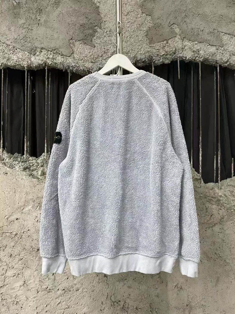 Stone Island Stone Island Teddy Sweatshirt in Gray Size US M / EU 48-50 / 2 - 2 Thumbnail
