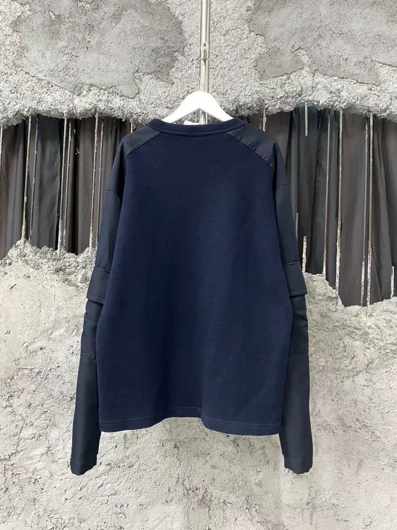 Marni Marni Nylon Panel Sweatshirt Size 52 Size US L / EU 52-54 / 3 - 2 Thumbnail