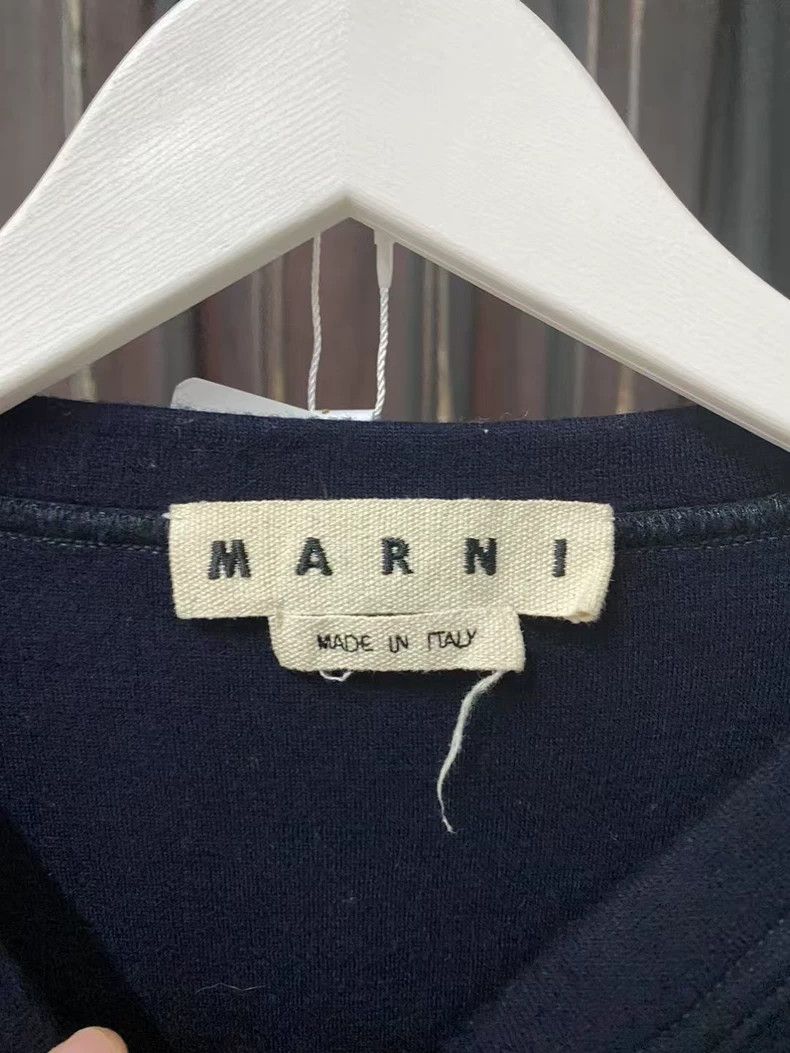 Marni Marni Nylon Panel Sweatshirt Size 52 Size US L / EU 52-54 / 3 - 6 Thumbnail
