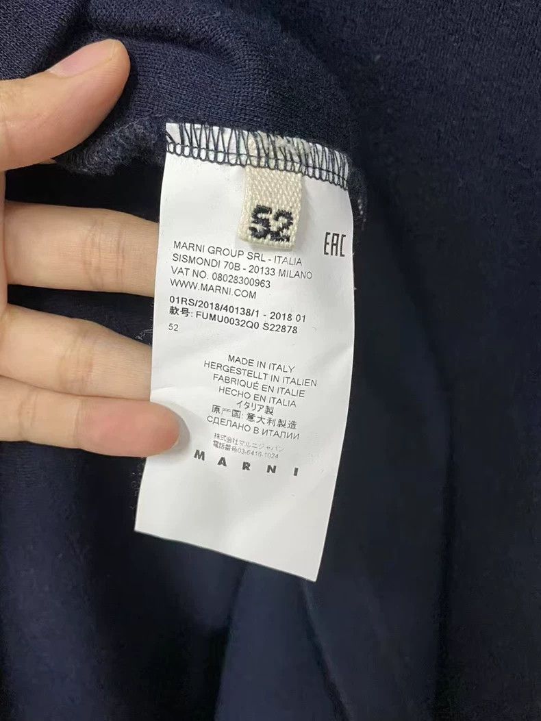 Marni Marni Nylon Panel Sweatshirt Size 52 Size US L / EU 52-54 / 3 - 7 Thumbnail