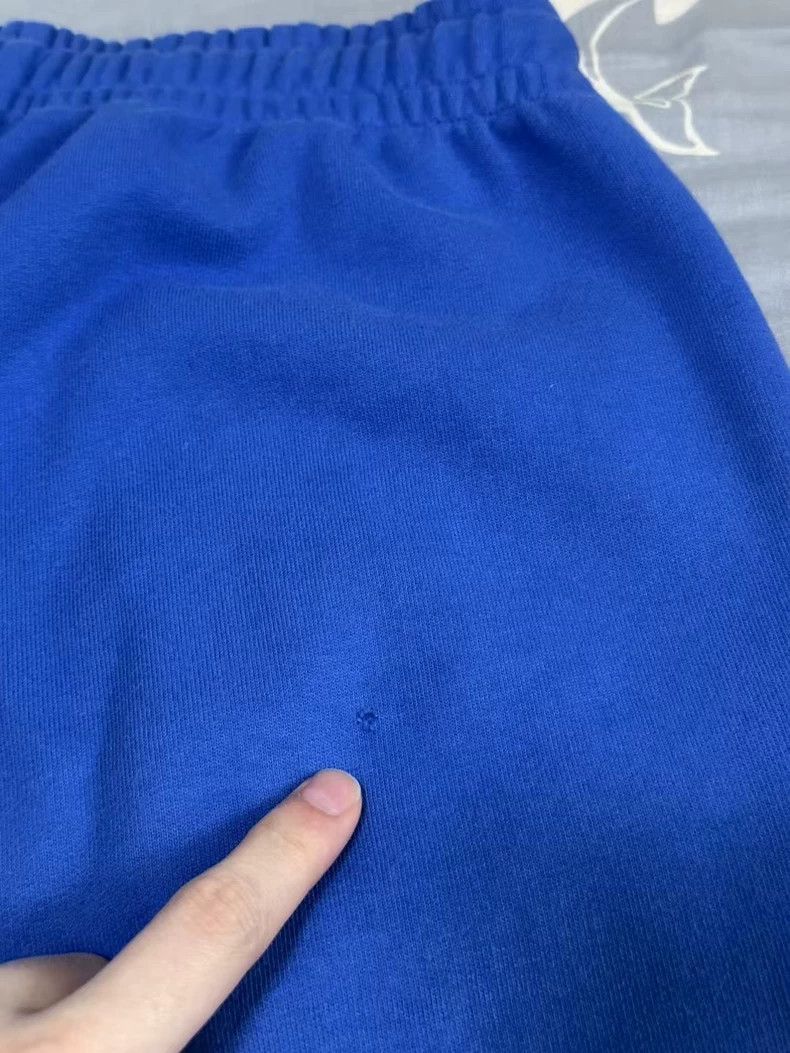 Celine Celine Blue Logo Sweatpants Size US 27 - 4 Thumbnail