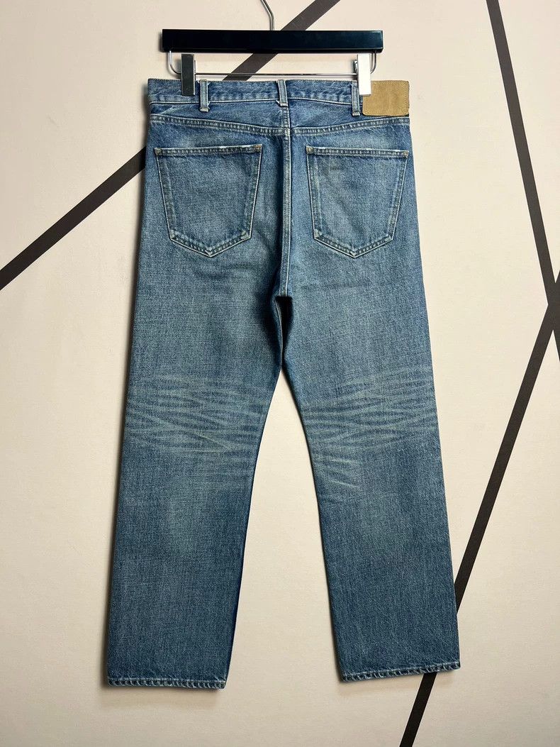 Celine Celine Blue Straight Leg Denim Jeans Size 31 Size US 31 - 2 Thumbnail