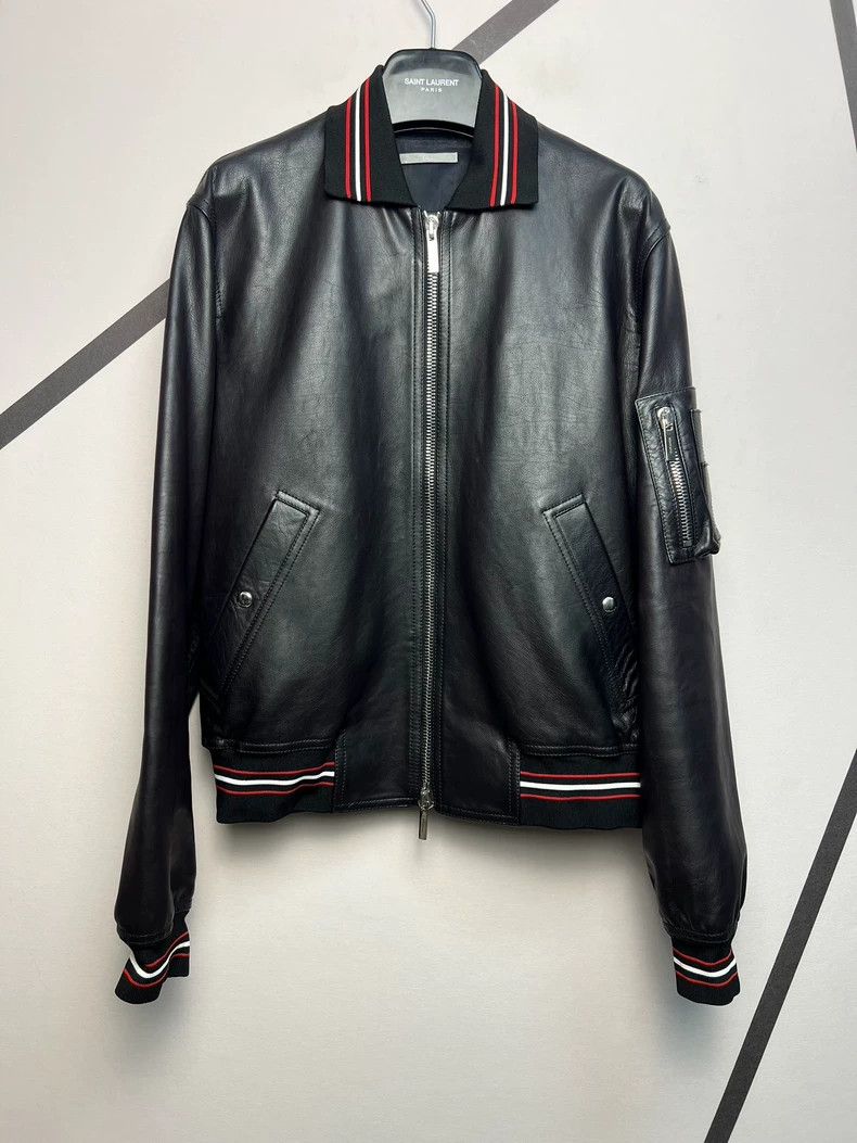 Dior Dior Skeleton Rose Flight Leather Jacket Size US M / EU 48-50 / 2 - 2 Thumbnail