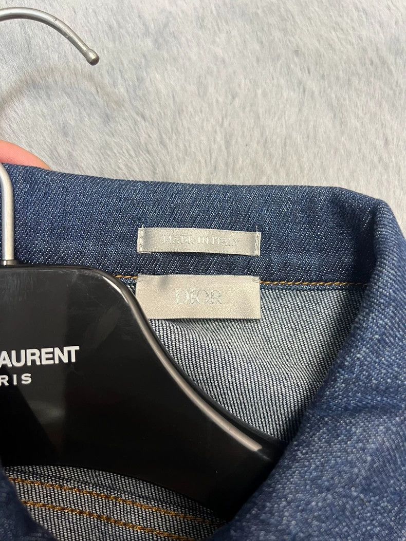 Dior Dior Homme Denim Jacket in Deep Blue Color Size US M / EU 48-50 / 2 - 3 Thumbnail