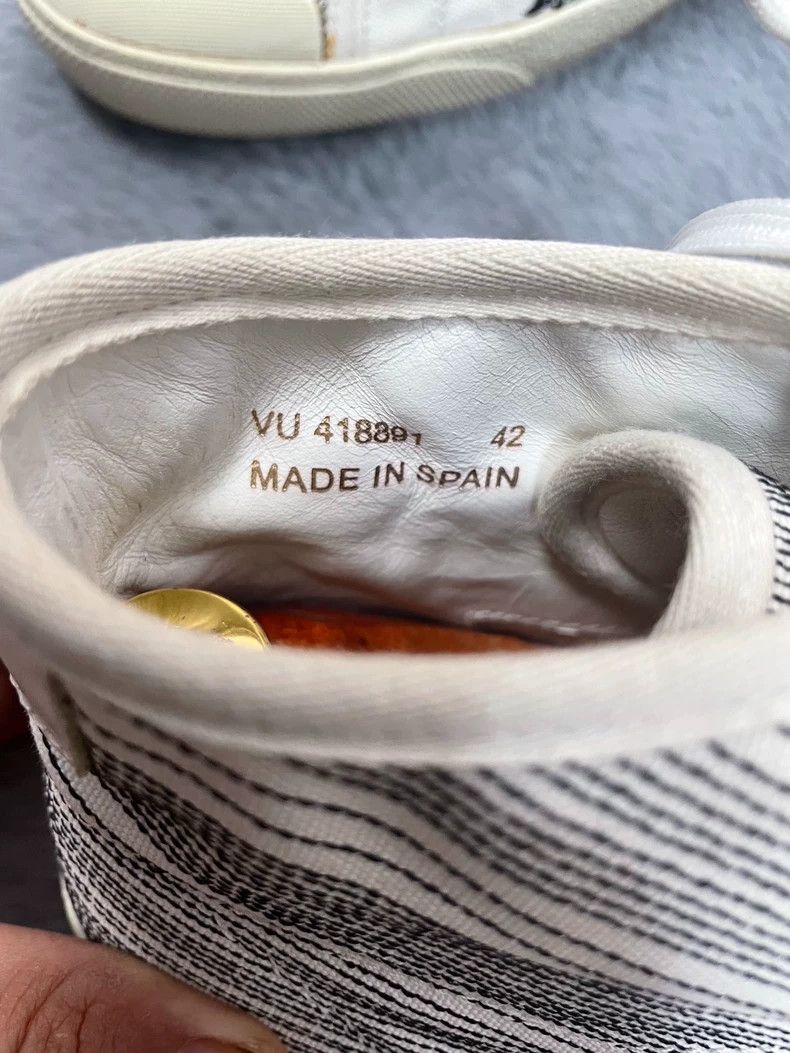 Saint Laurent Paris Saint Laurent High-Top Sneakers with Embroidery Size US 9 / EU 42 - 6 Thumbnail