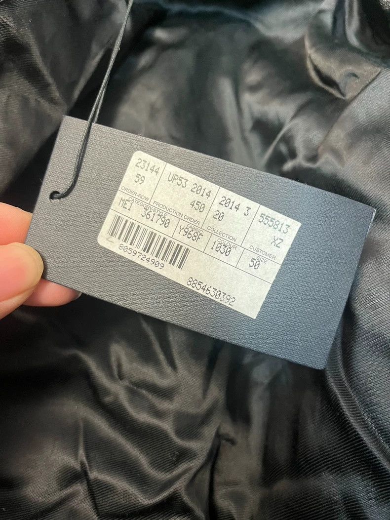 Saint Laurent Paris Saint Laurent Gray Wool Baseball Jacket Size US L / EU 52-54 / 3 - 5 Thumbnail