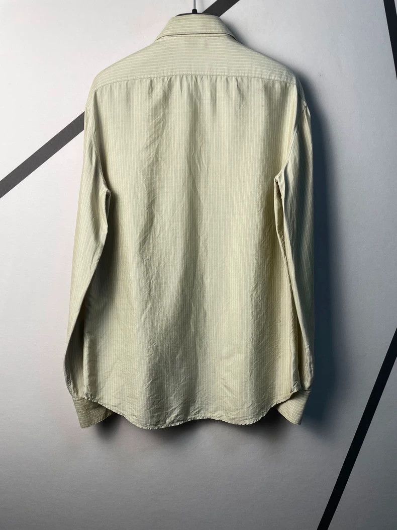 Celine Celine Spring Summer Striped Silk Shirt Size US M / EU 48-50 / 2 - 2 Thumbnail