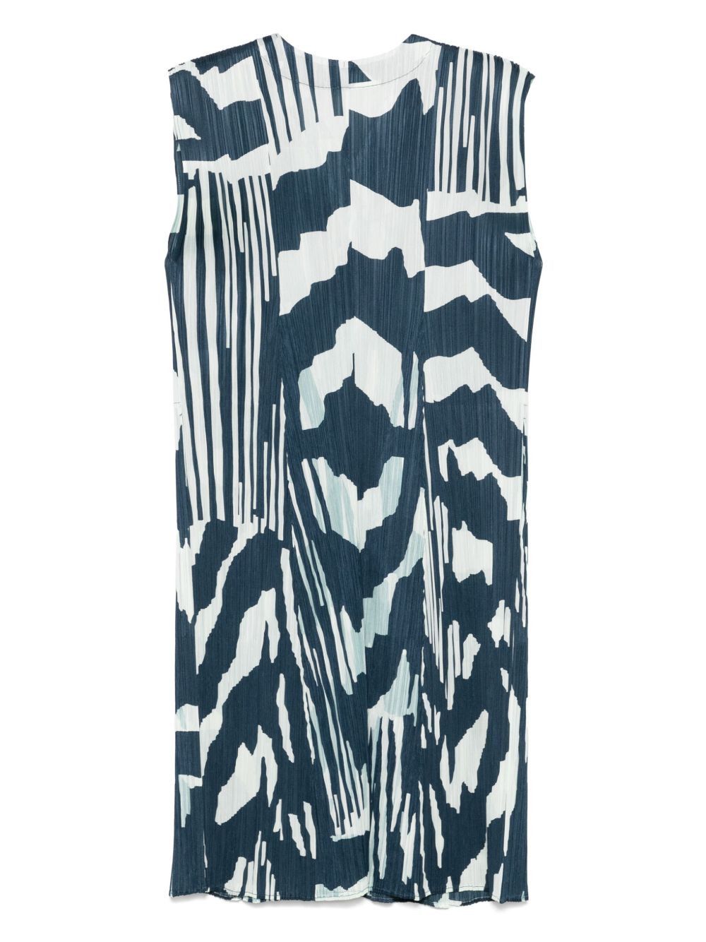 Pleats Please Issey Miyake PRINTED PLEATED VEST Size L / US 10 / IT 46 - 2 Thumbnail