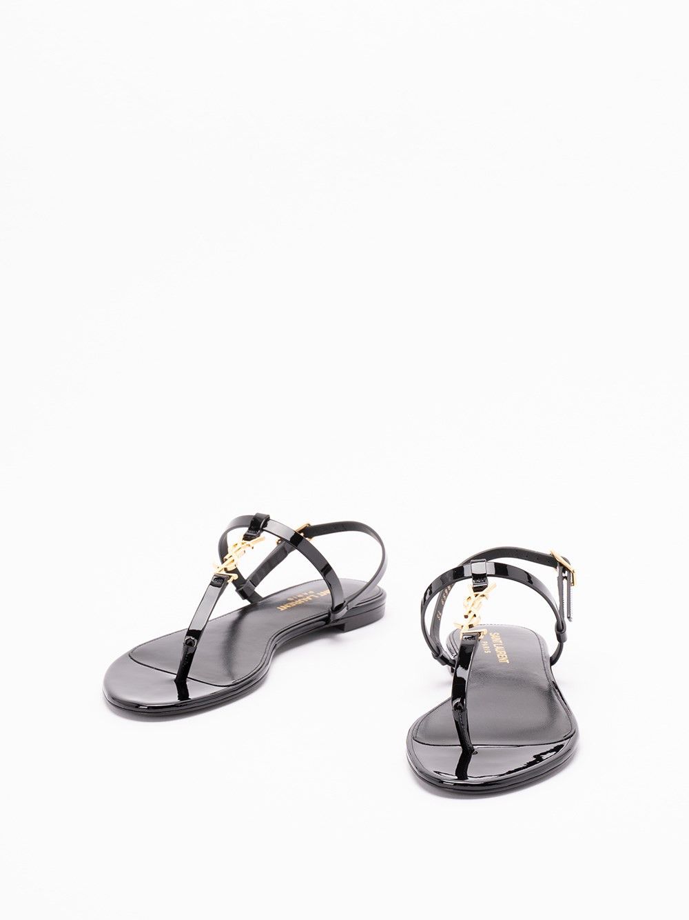 Saint Laurent Paris Cassandra Sandals Size US 11 / IT 41 - 2 Thumbnail