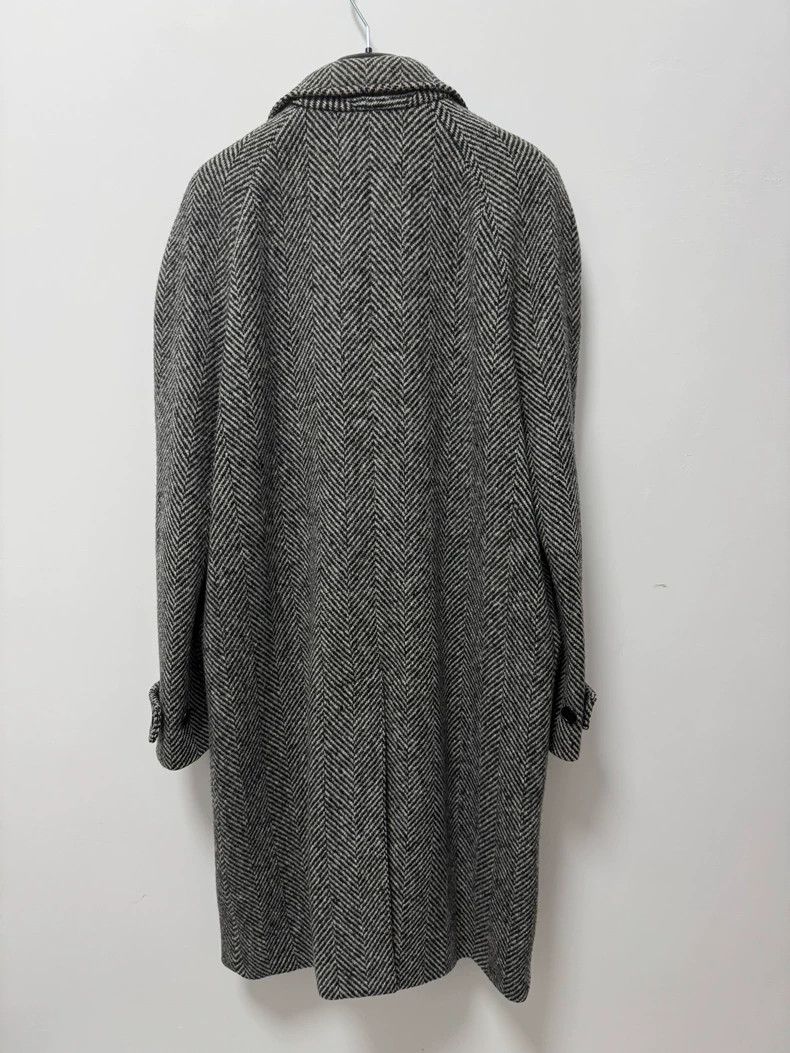 Saint Laurent Paris Elegant Houndstooth Wool Overcoat by Saint Laurent-dmc Size US L / EU 52-54 / 3 - 2 Thumbnail