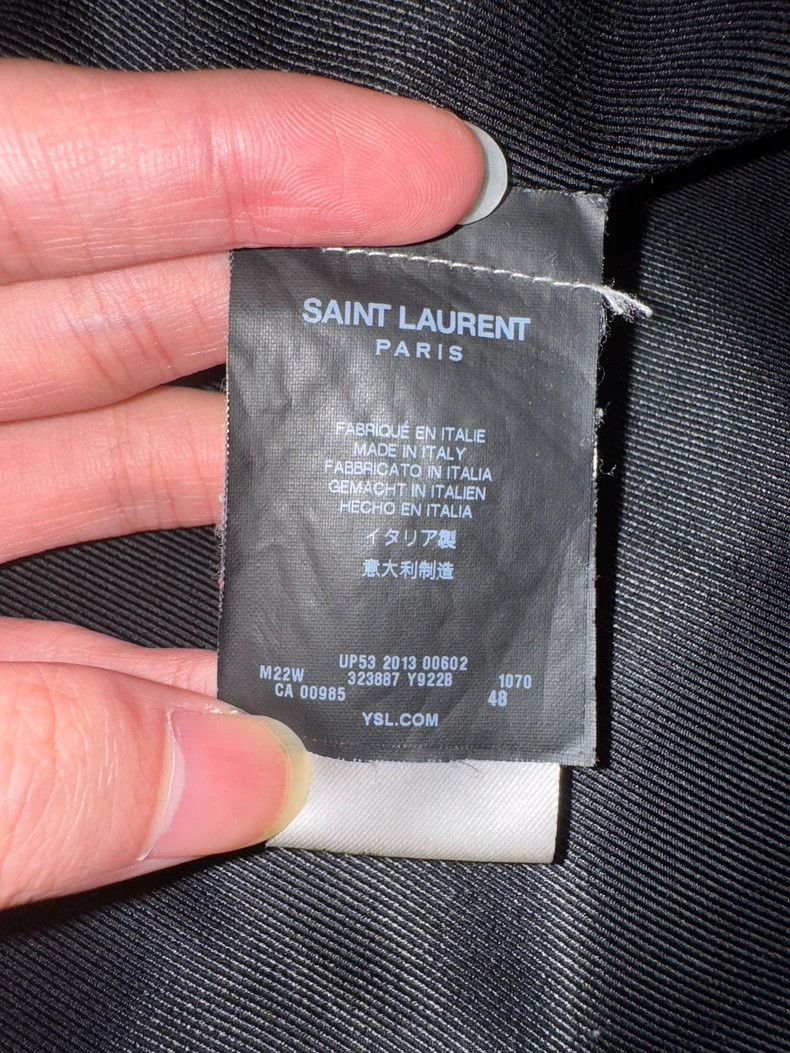 Saint Laurent Paris Elegant Houndstooth Wool Overcoat by Saint Laurent-dmc Size US L / EU 52-54 / 3 - 8 Thumbnail