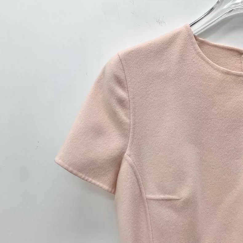 Dior Christian Dior Pink Short Sleeve Dress- DMC Size US 34 / EU 50 - 3 Thumbnail