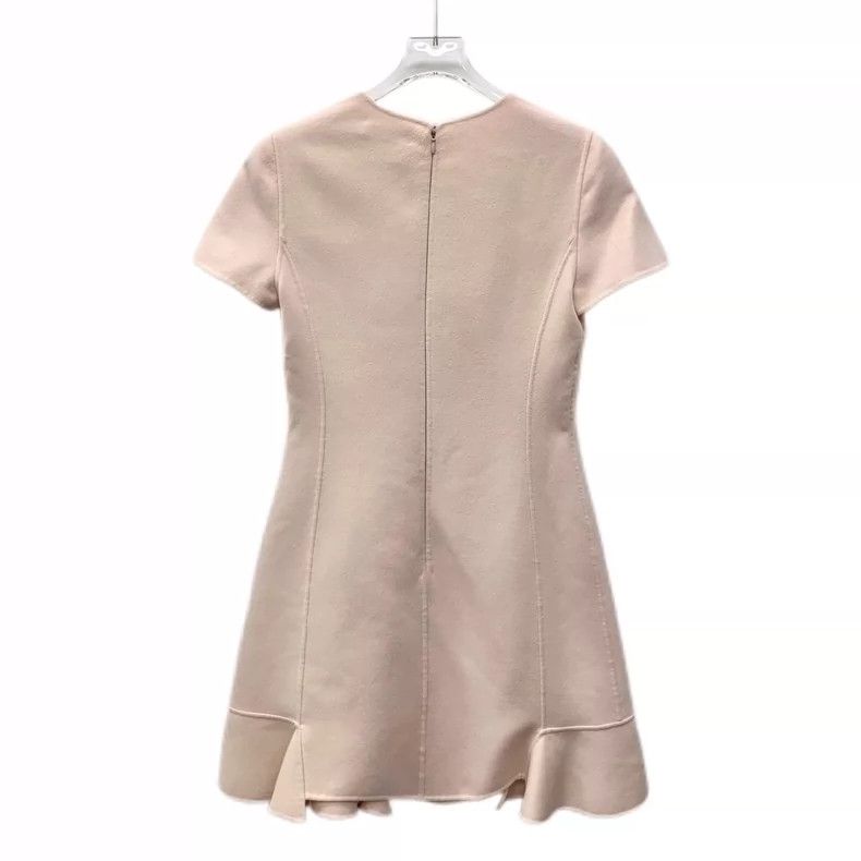 Dior Christian Dior Pink Short Sleeve Dress- DMC Size US 34 / EU 50 - 2 Thumbnail