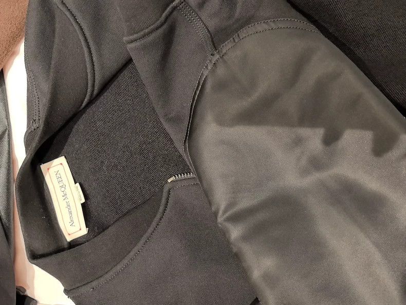 Alexander McQueen Alexander McQueen Black Bomber Jacket- DMC Size US M / EU 48-50 / 2 - 4 Thumbnail