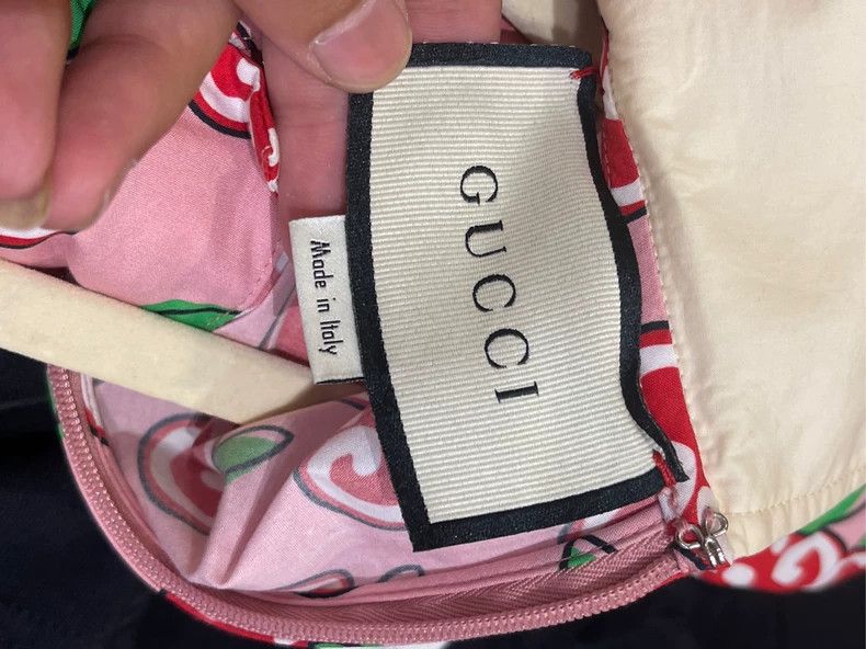 Gucci Gucci Cotton Apple Print Dress- DMC Size 28" / US 6 / IT 42 - 3 Thumbnail