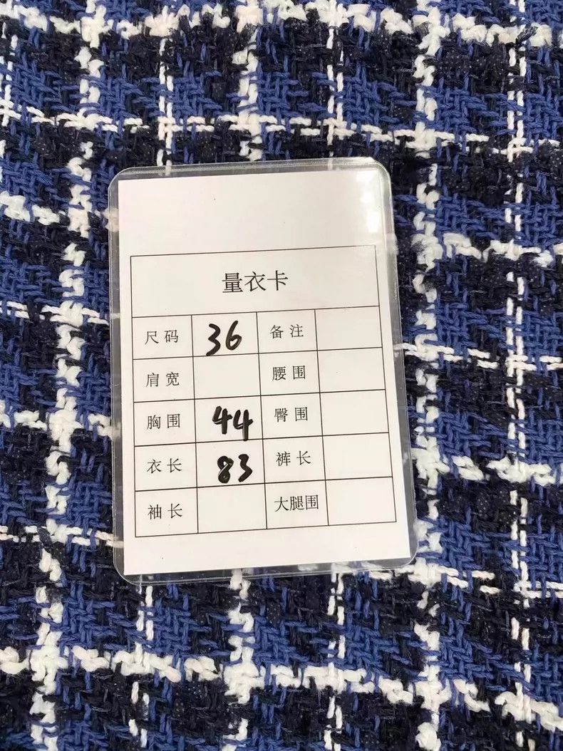 Chanel Chanel Blue and White Checkered Dress- DMC Size US 30 / EU 46 - 5 Thumbnail