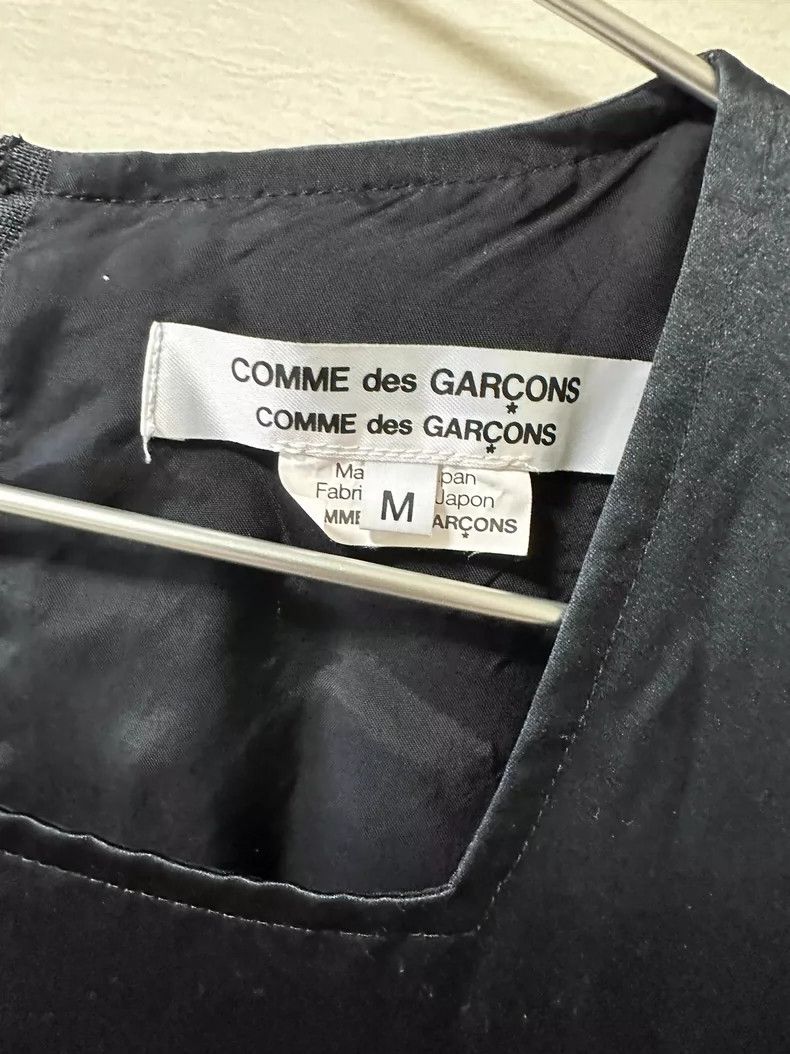 Comme des Garcons Comme des Garçons Black Ruffled Dress- DMC Size 28" / US 6 / IT 42 - 2 Thumbnail