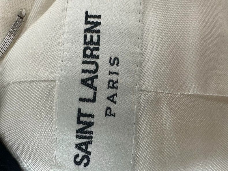 Saint Laurent Paris Saint Laurent Modern Beige Blazer Jacket Size US M / EU 48-50 / 2 - 6 Thumbnail