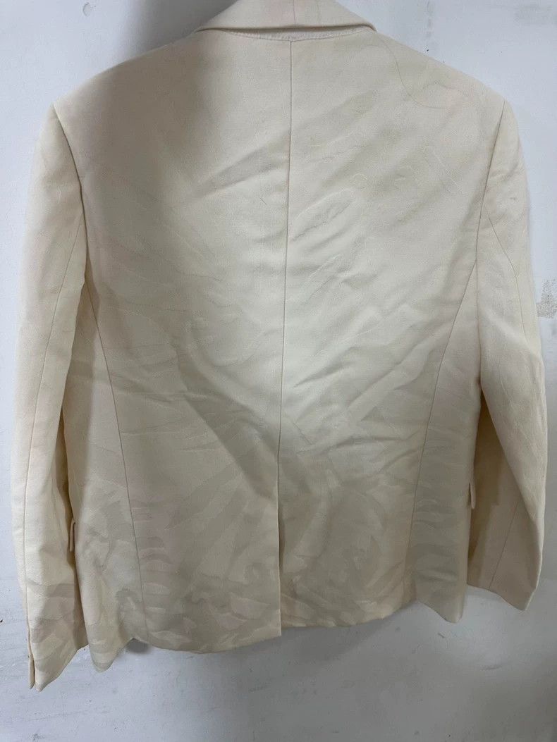 Saint Laurent Paris Saint Laurent Modern Beige Blazer Jacket Size US M / EU 48-50 / 2 - 2 Thumbnail