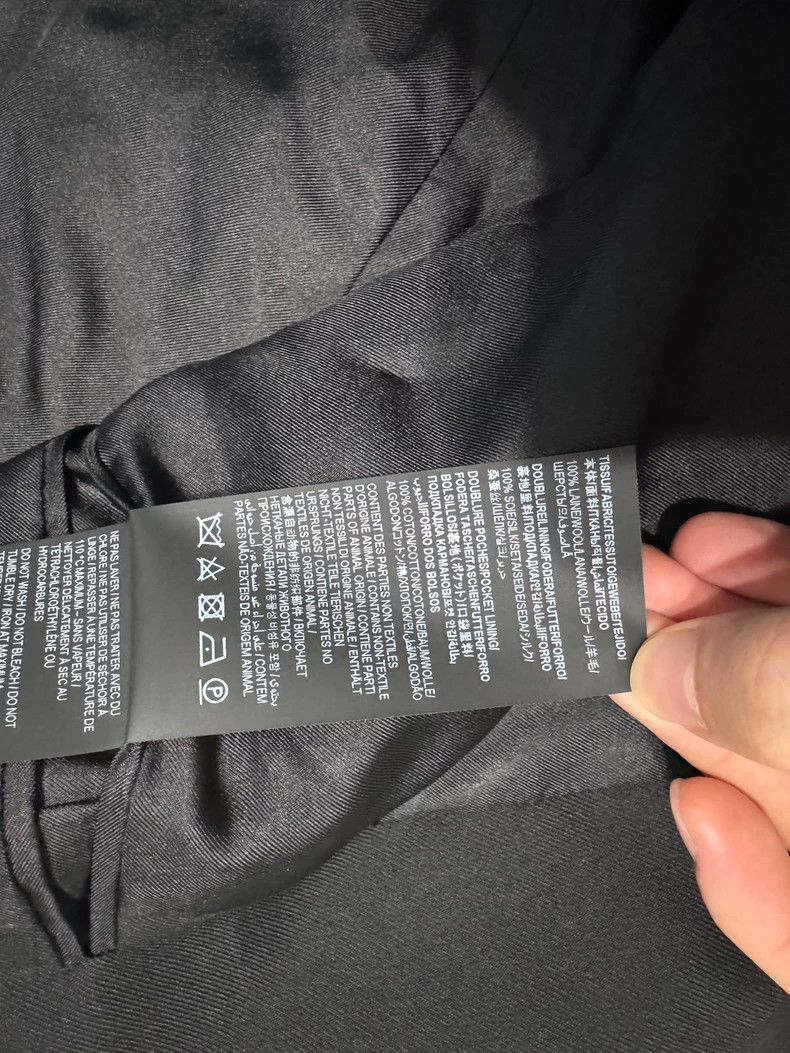 Saint Laurent Paris Saint Laurent Black Men's Suit Jacket New Size US L / EU 52-54 / 3 - 5 Thumbnail