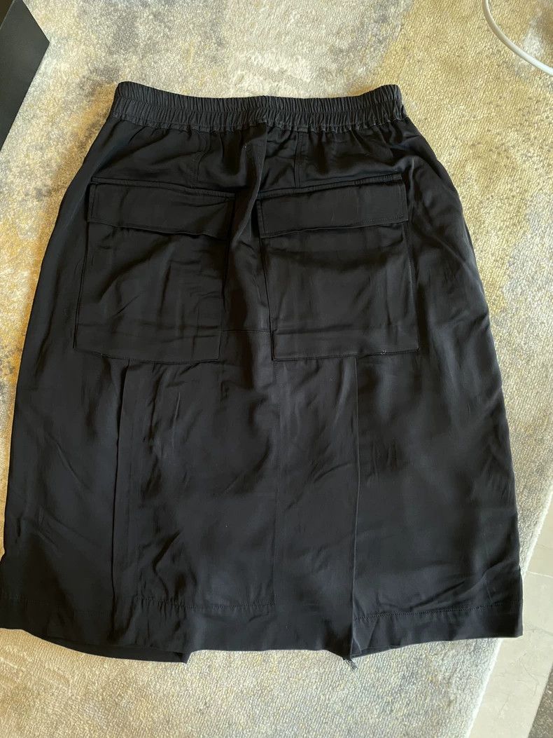Rick Owens Rick Owens Silk Shorts with Drawstring Size US 31 - 3 Thumbnail