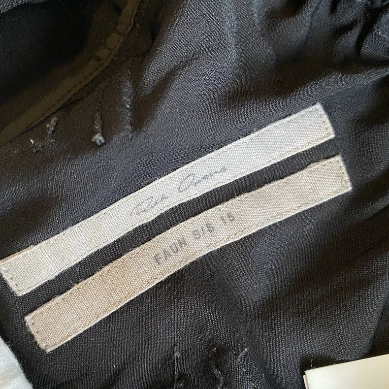 Rick Owens Rick Owens Silk Shorts with Drawstring Size US 31 - 7 Thumbnail