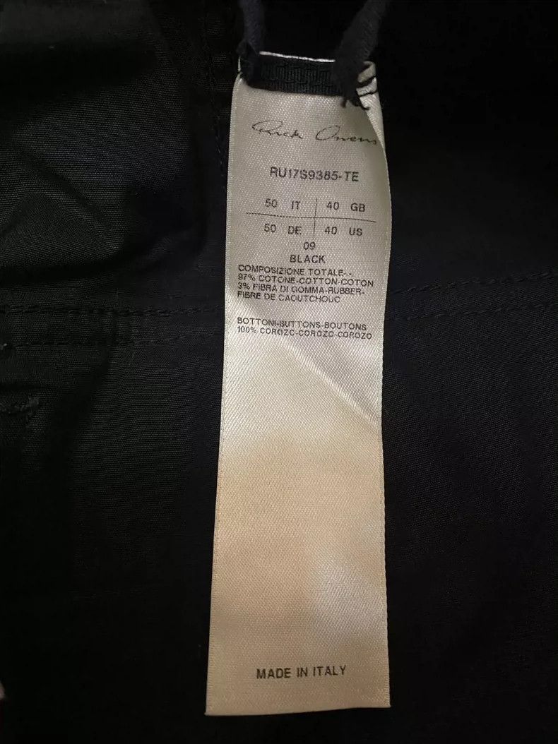 Rick Owens Rick Owens Nylon Cargo Pants Size 50 Size US 31 - 5 Thumbnail
