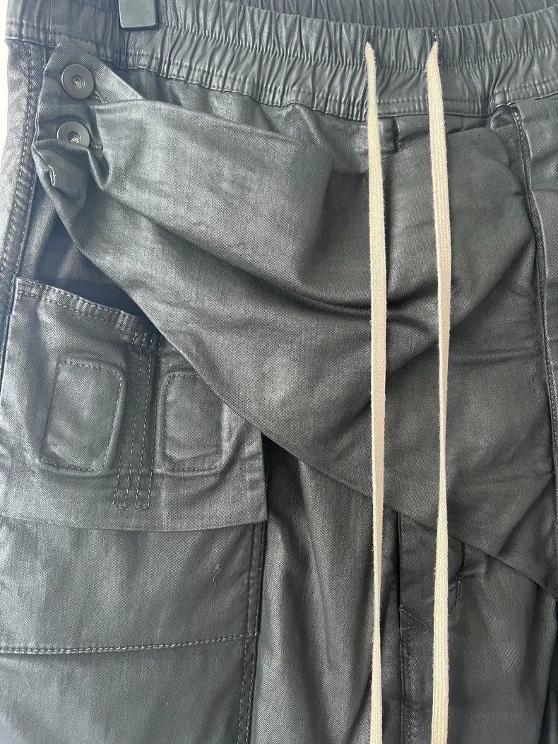 Rick Owens Rick Owens DRKSHDW Leather Cargo Shorts Size US 30 / EU 46 - 2 Thumbnail