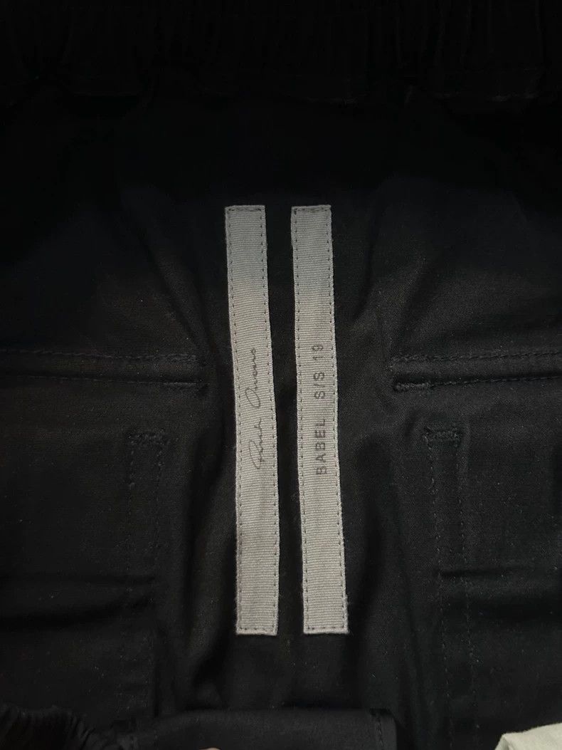Rick Owens RICK OWENS 19BABEL Short Pants with Fringes Size US 31 - 3 Thumbnail