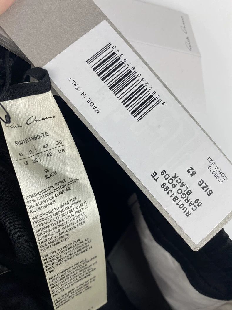 Rick Owens Rick Owens Cargo Pocket Shorts Size 52 Size US 31 - 9 Thumbnail