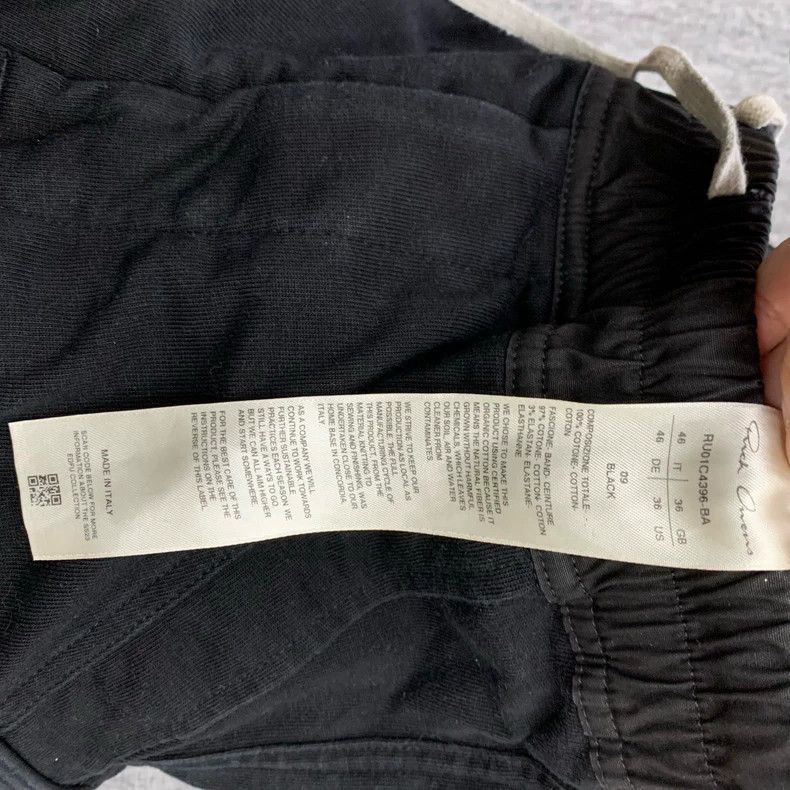 Rick Owens RICK OWENS Black Cargo Pants with Pockets Size US 31 - 7 Thumbnail