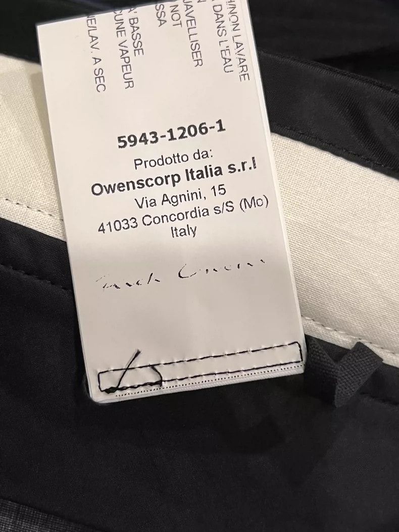 Rick Owens Rick Owens Summer Lightweight Cropped Pants Size US 31 - 7 Thumbnail