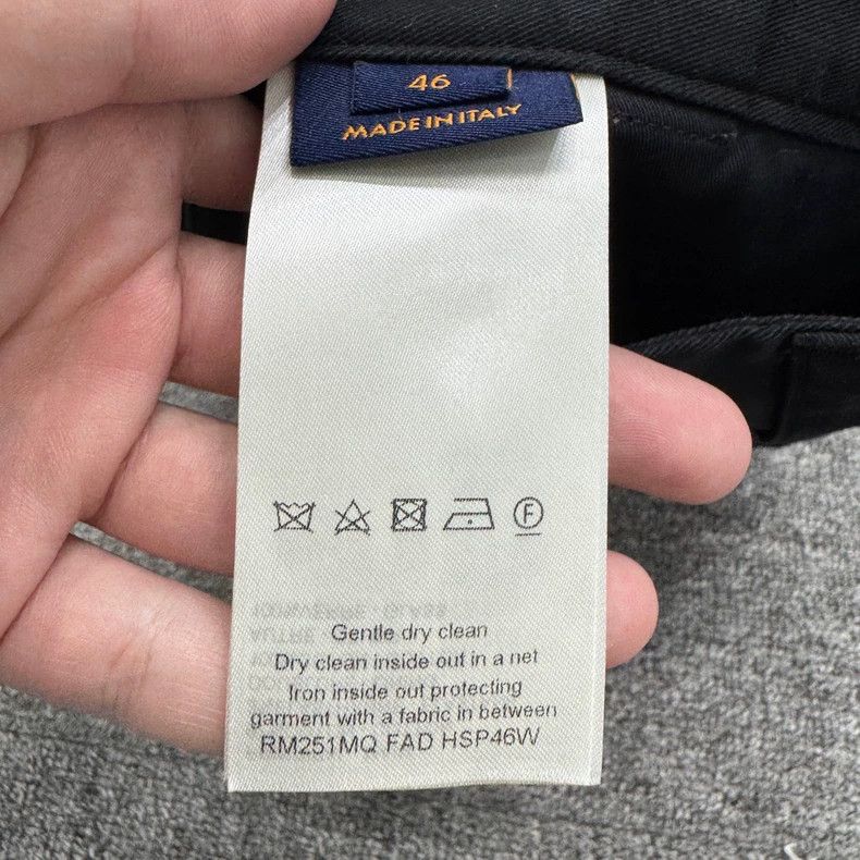 Louis Vuitton Louis Vuitton Embroidered Work Pants Size 46 Size US 31 - 3 Thumbnail