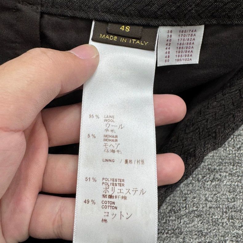 Louis Vuitton Louis Vuitton Wool Casual Trousers Size 48 Size US 31 - 3 Thumbnail