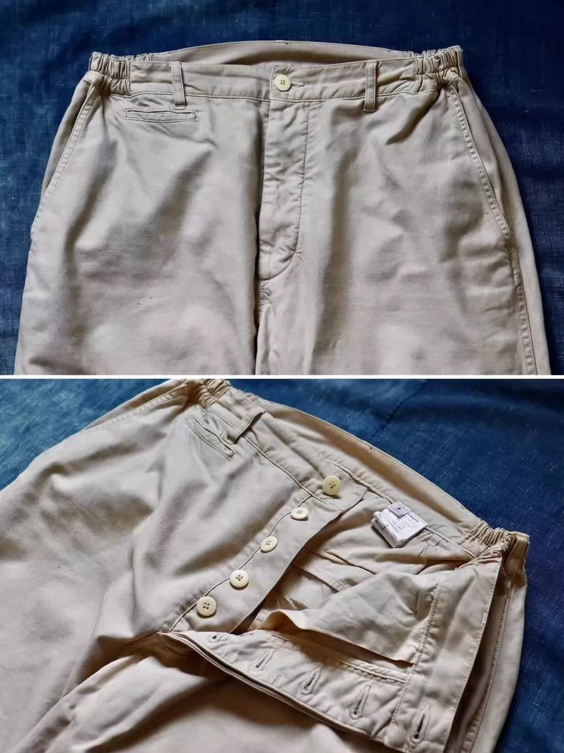 Visvim Visvim Carrol Chino Pants in Ivory Color Size US 26 / EU 42 - 4 Thumbnail