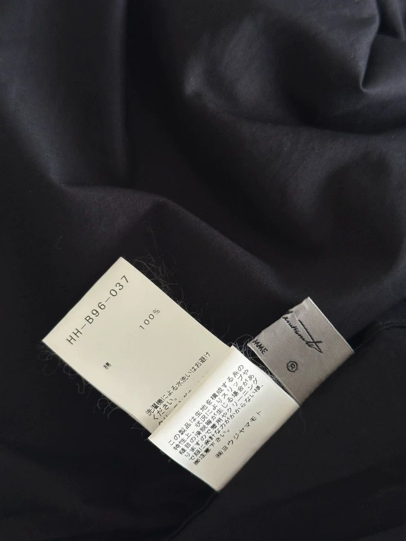 Yohji Yamamoto Yohji Yamamoto Pour Homme Black Long Sleeve Shirt Size US M / EU 48-50 / 2 - 5 Thumbnail