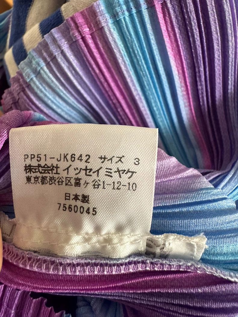 Issey Miyake Issey Miyake Aurora Rainbow Short Sleeve Top Size US M / EU 48-50 / 2 - 4 Thumbnail