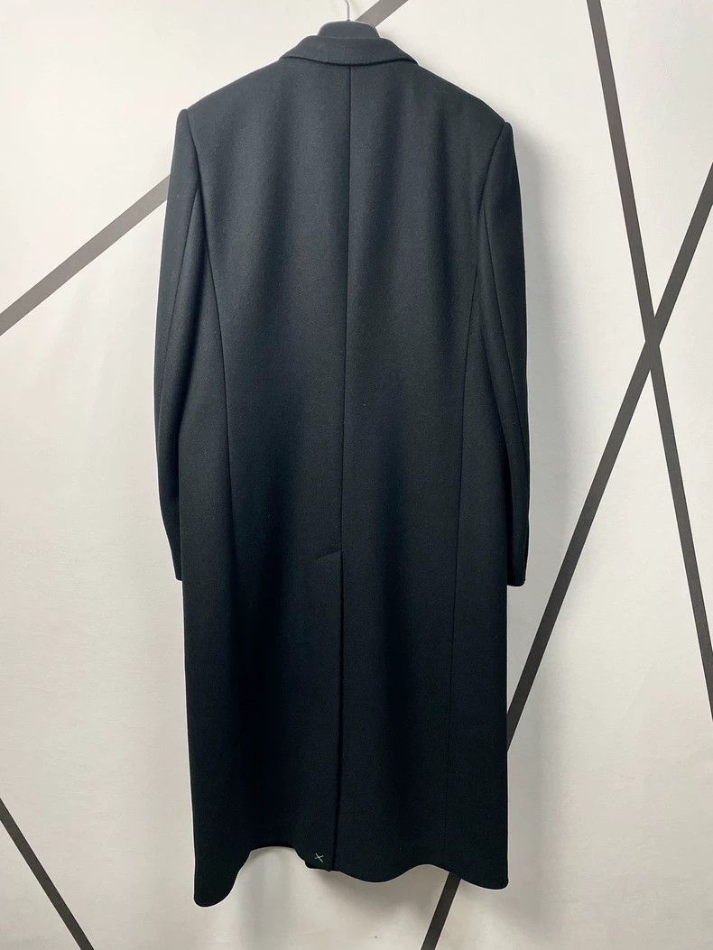 Celine Celine Double-Breasted Wool Coat with Zebra Print Size US L / EU 52-54 / 3 - 2 Thumbnail