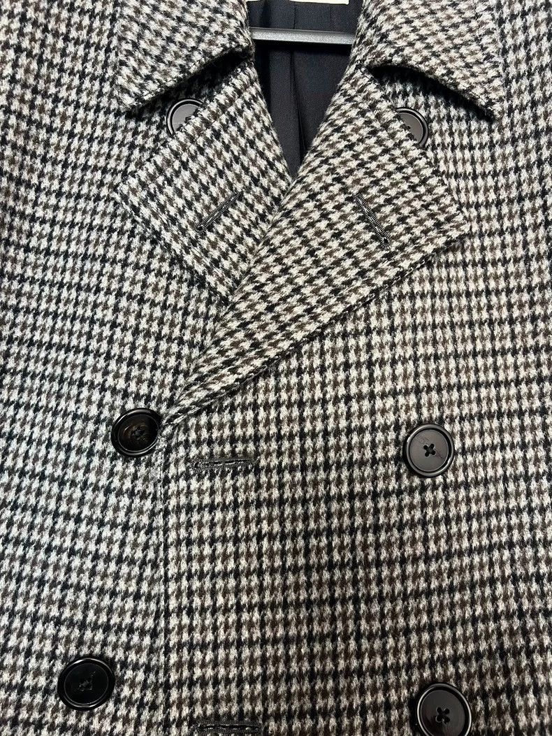 Saint Laurent Paris Saint Laurent Double Breasted Wool Coat Size US XXL / EU 58 / 5 - 5 Thumbnail