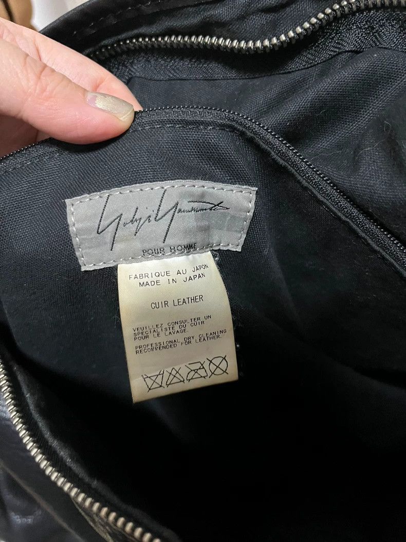 Yohji Yamamoto Yohji Yamamoto Black Messenger Bag Size ONE SIZE - 9 Thumbnail