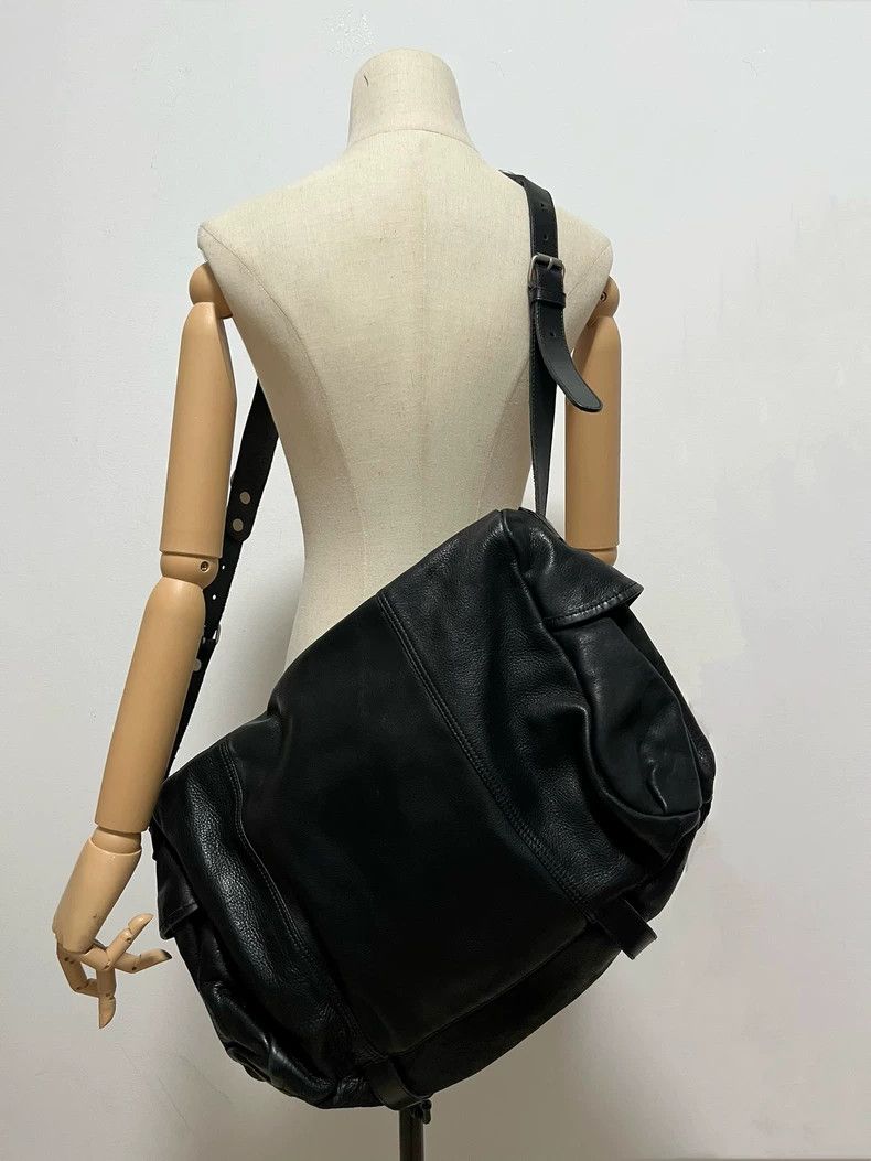 Yohji Yamamoto Yohji Yamamoto Black Messenger Bag Size ONE SIZE - 2 Thumbnail