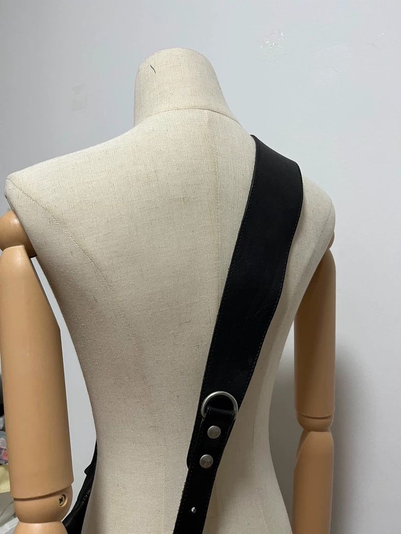 Yohji Yamamoto Yohji Yamamoto Black Messenger Bag Size ONE SIZE - 6 Thumbnail