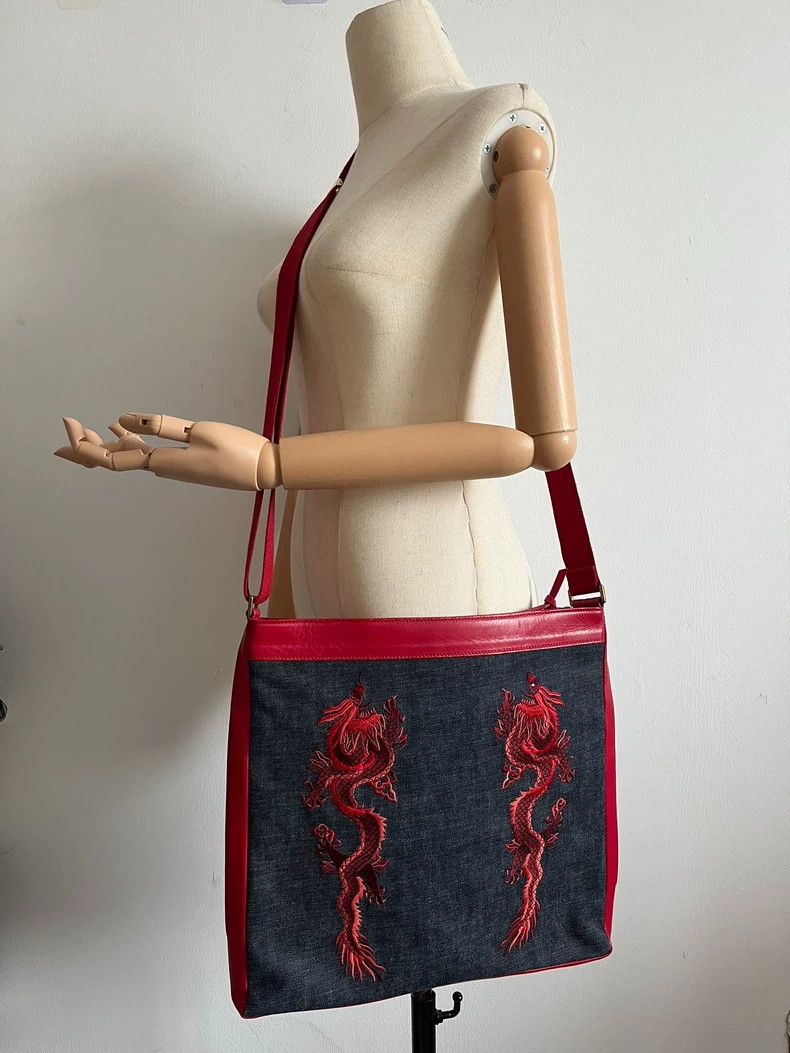 Vivienne Tam Vivienne Tam Dragon Pattern Crossbody Bag Size ONE SIZE - 2 Thumbnail