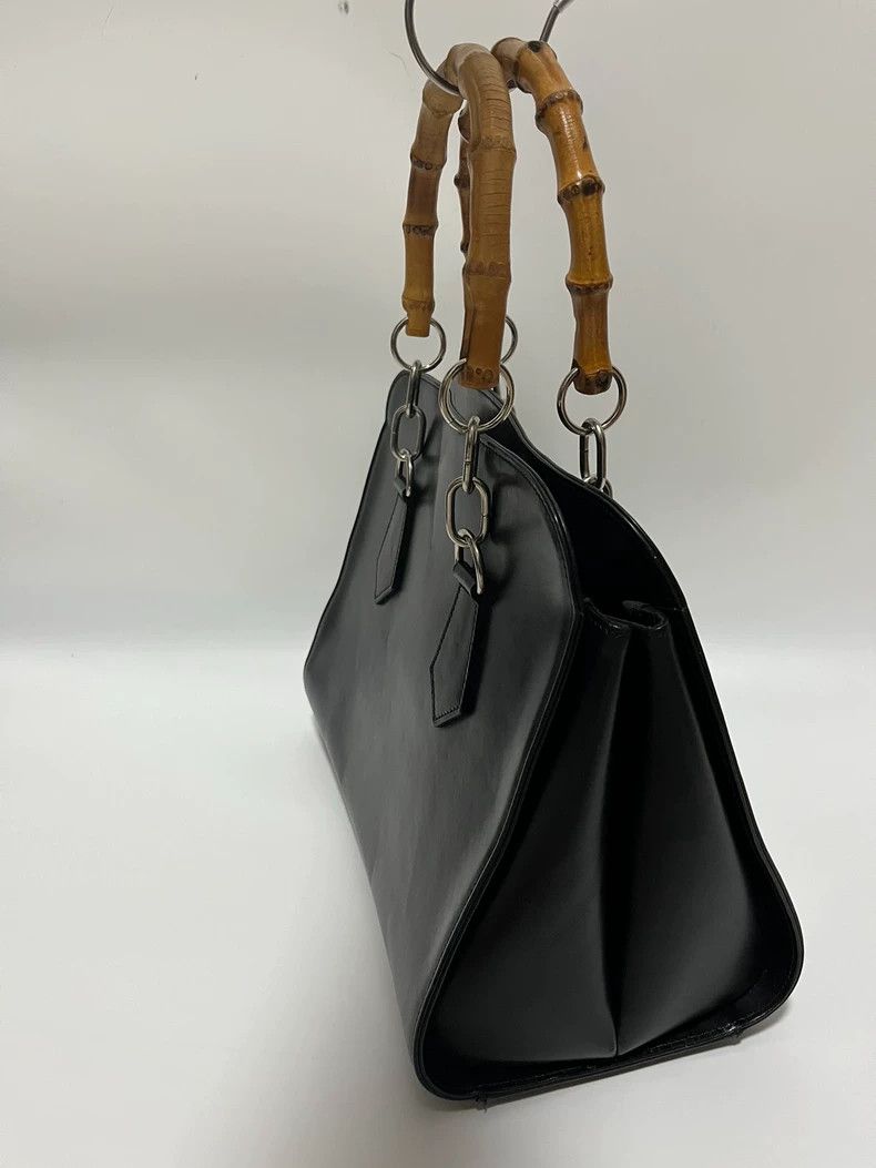 Comme des Garcons Comme des Garçons Black Bamboo Handbag Size ONE SIZE - 2 Thumbnail
