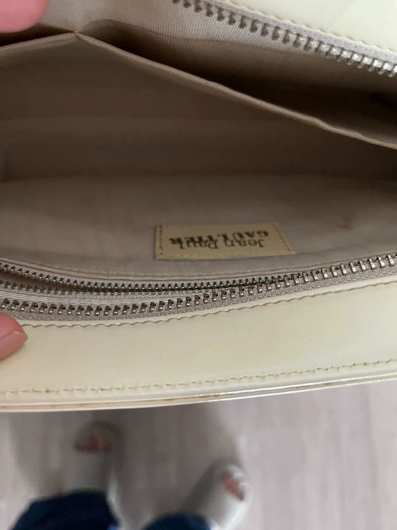 Jean Paul Gaultier Jean Paul Gaultier Cream Shoulder Bag Size ONE SIZE - 7 Thumbnail
