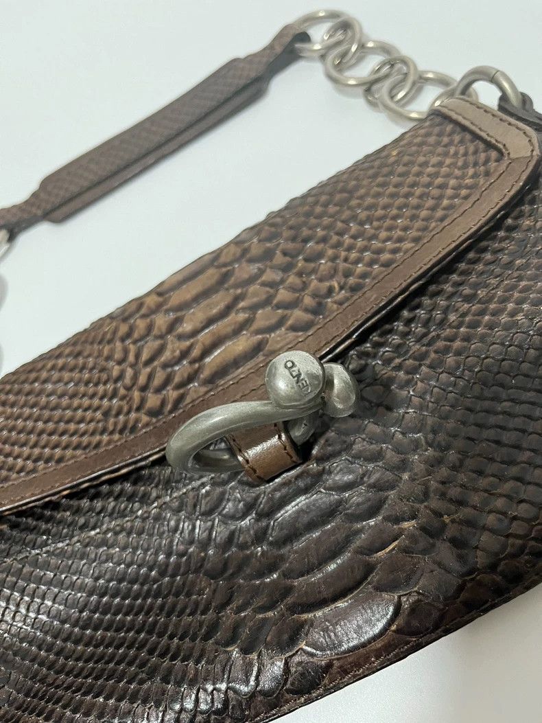 Kenzo Kenzo Python Skin Handbag with Storage Bag Size ONE SIZE - 3 Thumbnail
